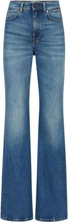 Iceberg Flare jeans met vijf zakken - Dames - Flared Jeans - Blauw - W27 - Katoen - Jeans