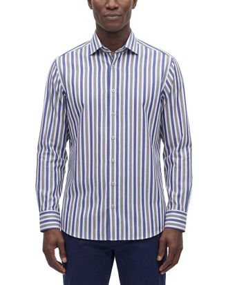 Eterna Striped Twill Shirt