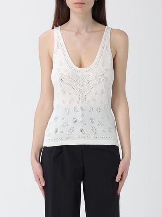 Zadig&Voltaire Canotta Jossy in punto traforato con motivo bandana Zadig & Voltaire