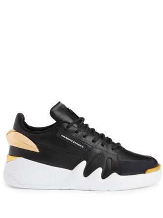 Giuseppe Zanotti Talon hardware-detail low-top sneakers - Black