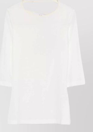 Iro ribbed three quarter sleeve top