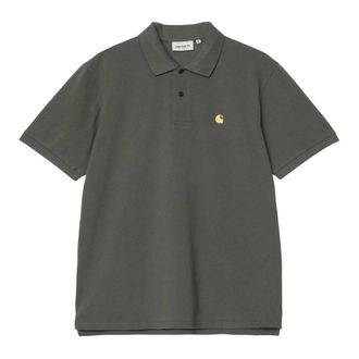 Carhartt Work in Progress Carhartt Wip, Polo Shirts, male, Green, Size: XL Chase Pique Polo