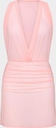 Sunshine 79 Maximal Mesh Mini Dress