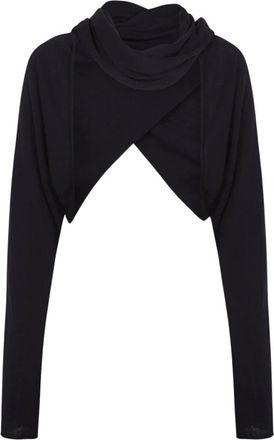 Cortana Jassen - Dames - Ponchos - Blauw - M - Katoen - Jassen