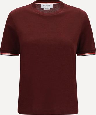 Thom Browne T-shirt in misto lana Woman 38