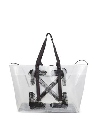 Off-white arrow-motif tote bag - women - Fabric - One Size