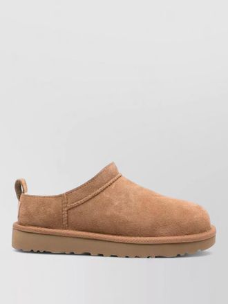 UGG women slippers round toe flat sole pull tab