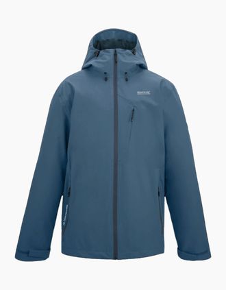 Regatta Mens Regatta Mens Oklarna Waterproof Jacket - Blue - Size: 42/Regular