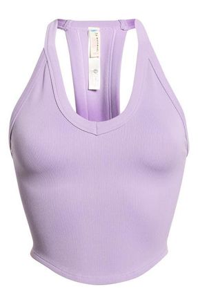 Free People FP Movement All Clear Crop Racerback Tank in Gem at Nordstrom, Size X-Large