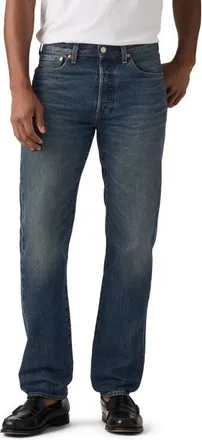Levi's 501 Original Straight Leg Jeans in Vintage Avenue at Nordstrom, Size 33 X 32