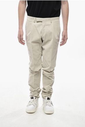 Corneliani CC COLLECTION Ribbed Velour Trousers REWARD size 46