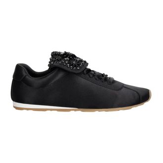 Jeffrey Campbell Shelter-J2 Sneakers - Dames - Schoenen - Zwart - Maat: 41 EU Leer