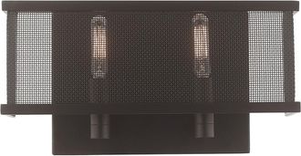Livex Lighting Livex Braddock 2-Light Bronze Ada Wall Sconce
