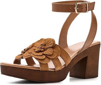 Seychelles Chasing Sunsets Womens Shoes Brown Suede : 8.5 M