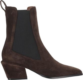 PARIS TEXAS Brown Square Toe Suede Boots