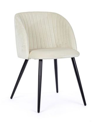 BIZZOTTO Juego 2 sillas blanco