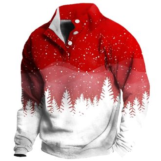 Generic Mens Christmas Jumper, Ugly Christmas Sweatshirt, Xmas Novelty Pullover Top, Funny Christmas Snowflakes Sweater 3D Printed Long Sleeve Xmas Sweatshirt