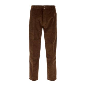 Ami Heren, Broeken, Bruin, Maat: L Corduroy
