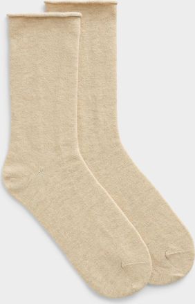 Simons Womens Ultra-fine merino wool blend socks