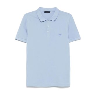 Fay Heren, Tops, Blauw, Maat: S Katoen