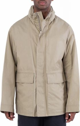 Burberry Ekd-Embroidered Cotton Parka, Size X-Large
