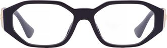 Versace Demo Geometric Mens Eyeglasses VE3320U GB1 56