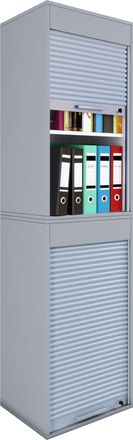 ebuy24 Gabinete De Oficina Archivo Gabinete Persianas Enrollables Aktos 186x50x40 - Vcm