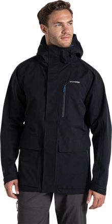 Craghoppers Heren Lorton II Waterdichte Jas (Donkere marine)