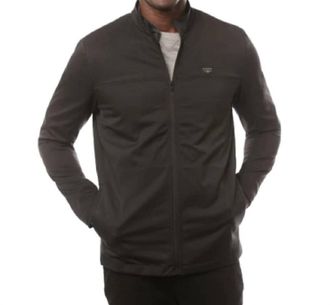 Travis Mathew Raditude Full Zip Golf Jacket In Black