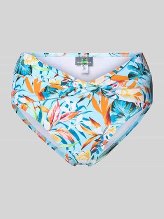 Venice Beach Bikini-Slip im Allover-Look Modell Caru in Hellblau, Gr&ouml;&szlig;e 40