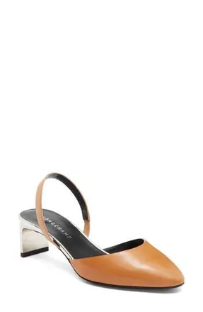 Longchamp Pointed Toe Slingback Pump in Saffron at Nordstrom Rack, Size 37