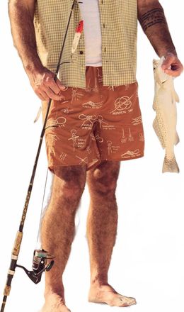 Filson Oxbow Lake Trunks In Bourbon / Knots