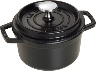 Staub Cast Iron Round Dutch Oven, Made in France