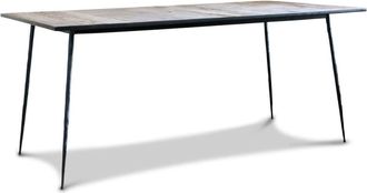 PIB Mesa de comedor de madera marron