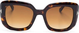 Tom Ford Eyewear Occhiali da sole Carla 02 - Marrone