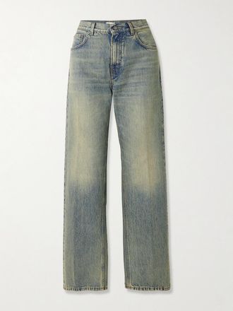 Haikure Jeans A Gamba Dritta E Vita Media Bonnie - Blu