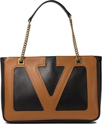 Valentino Garavani Zwarte Schoudertas Viva Superstar - Dames - Schoudertassen - Veelkleurig - ONE Size - Leer - Tassen