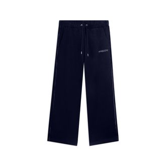 Freddy Pantaloni Sportivi Cropped vestibilit&agrave; Comfort Wide Leg