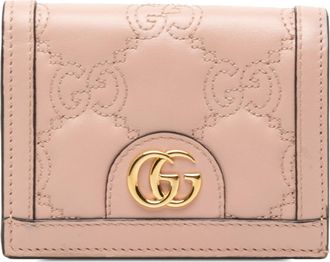 Gucci Pink Leather Wallet (Bi-Fold) (Pre-Owned)