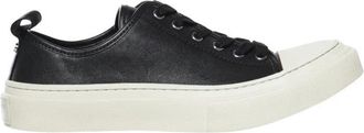 Ann Demeulemeester Suri Vulcanized Lage Sneakers - Heren - Sneakers - Zwart - 45 EU - Leer - Schoenen