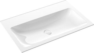 Emco Emco - Lavabo Evo 800, 811x522mm, Sin Rebosadero, Para Mueble Bajo