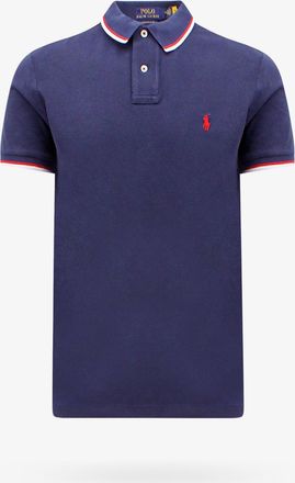 Ralph Lauren Polo in cotone con profili in contrasto - POLO RALPH LAUREN - gender_Man