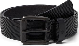Johnston & Murphy Scored Roller Buckle Belt Mens Belts Black : 38, Leather