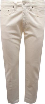 Fred Perry Denim Broek in Wit Model 30502611 - Heren - Slim Fit Jeans - Wit - W31 - Denim - Jeans
