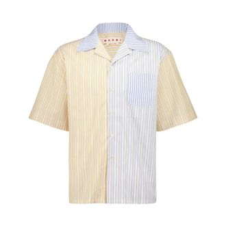 Marni Heren, Overhemden, Veelkleurig, Maat: S Katoen