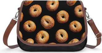 Generic Bagels Fashion Womens Crossbody Bags Novelty Handbag Shoulder Bag Purse