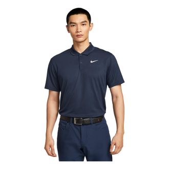 Nike Dri-FIT Victory Golf Polo Shirt Asia Sizing Obsidian White DH0823-451