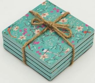 Mela Artisans Aqua Flora Coasters at Nordstrom