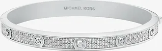 Michael Kors Pav&eacute; Logo Stud Bangle