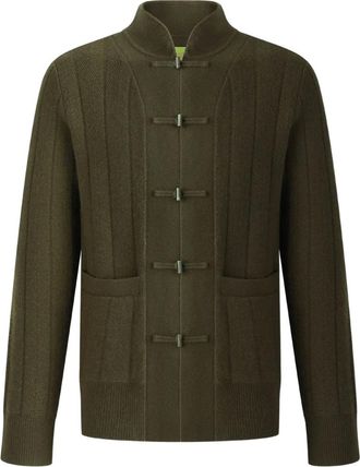 Shanghai Tang Tang vest met knopen - Groen